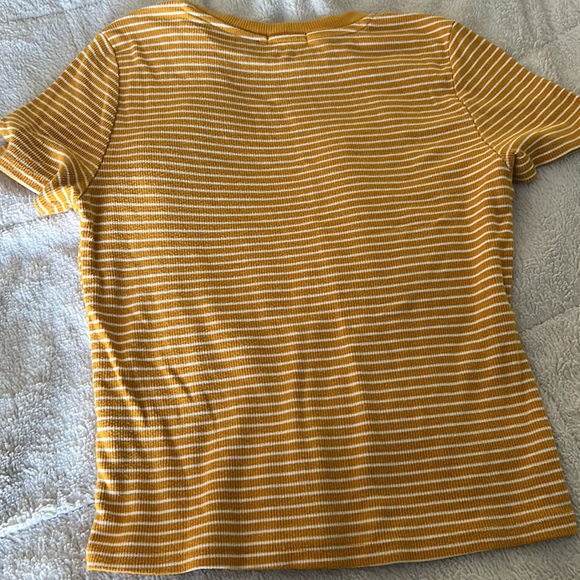 Yellow Stripped Top - Picture 4 of 5